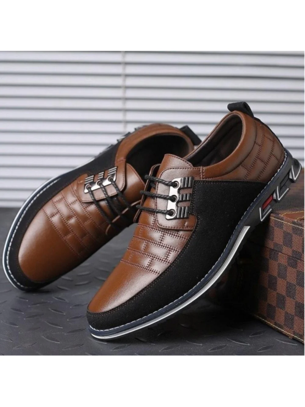 NEW Gatsby Oxford Derby Orthopedic PU Leather Shoes Casual Dress Sneakers US 10W